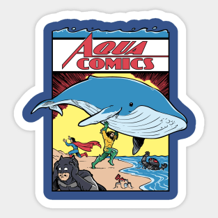 Aqua Comics Issue 1 Sticker